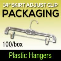 14" Skirt Adjust Clip Hanger 100 Bx